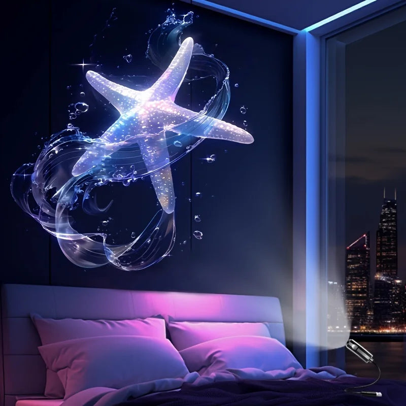 NOVAVIBE DREAM SCAPE PROJECTOR ADJUSTABLE NIGHT LIGHT FOT KIDES  NURSERY