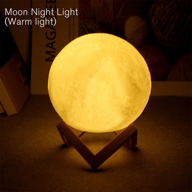 StarryMoon LED Night Light — Perfect Birthday Gift & Bedroom Decor