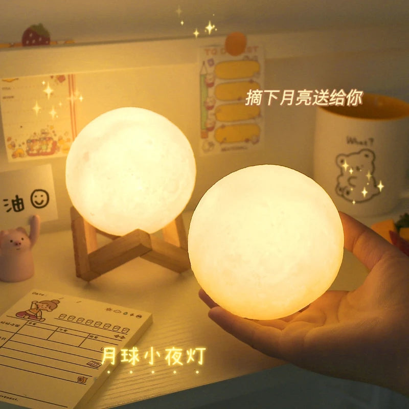 Book Light LED Moon Light Galaxy Light, Moon Night Light, Girl, Boy, Child Birthday Gift, Bedroom Decoration Indoor lighting
