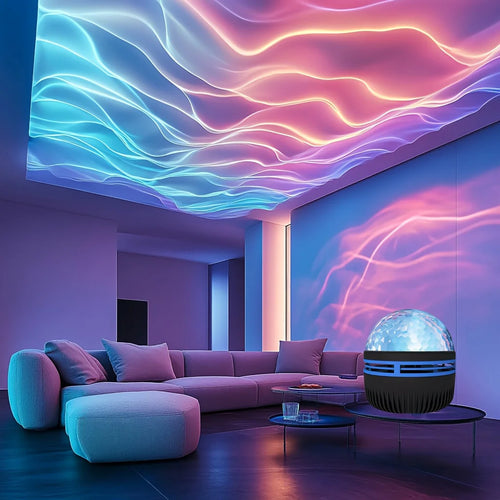 GALAXY PROJECTOR LIGHT  STAR NIGHT LED LAMP WHITH REMOTE RGB PREFECT FOR BEDROOM AND GIFTS