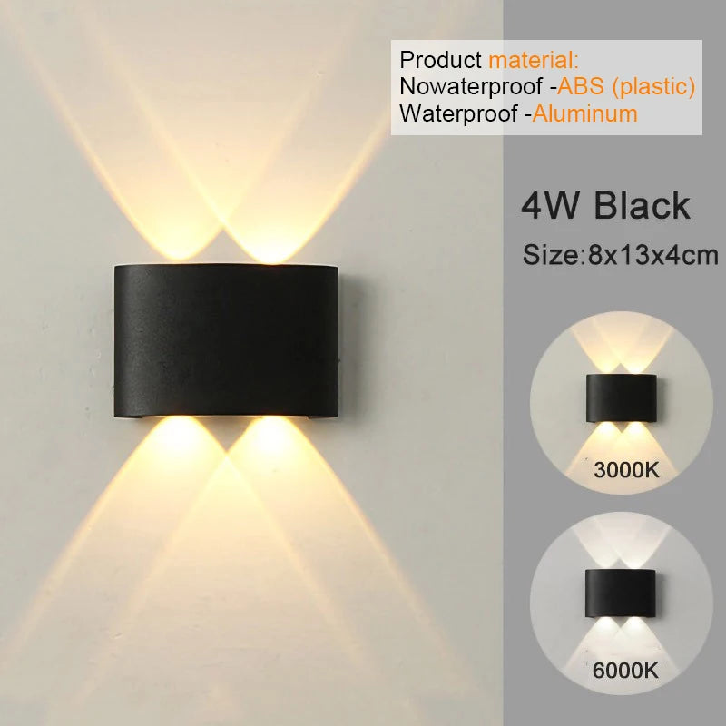 GlowLine Up‑Down LED Wall Lamp — Sleek Modern Lighting for Home Decor