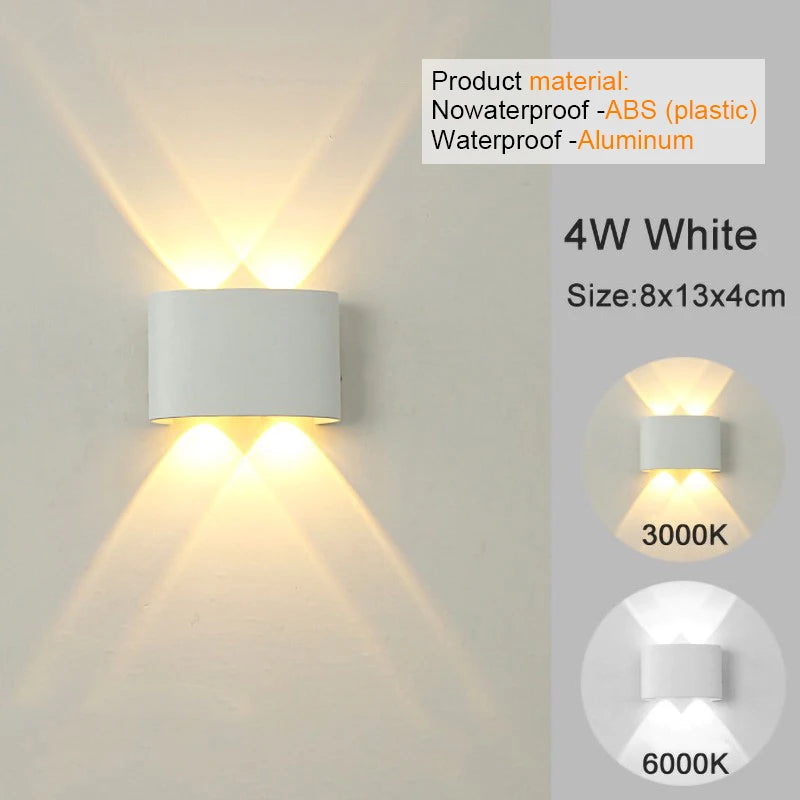 GlowLine Up‑Down LED Wall Lamp — Sleek Modern Lighting for Home Decor