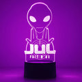 LED Night Light Celebrity JUL for Fans Bedroom Decoration Lighting Birthday Gift Battery Powered Color Changing 3d Lamp Jul