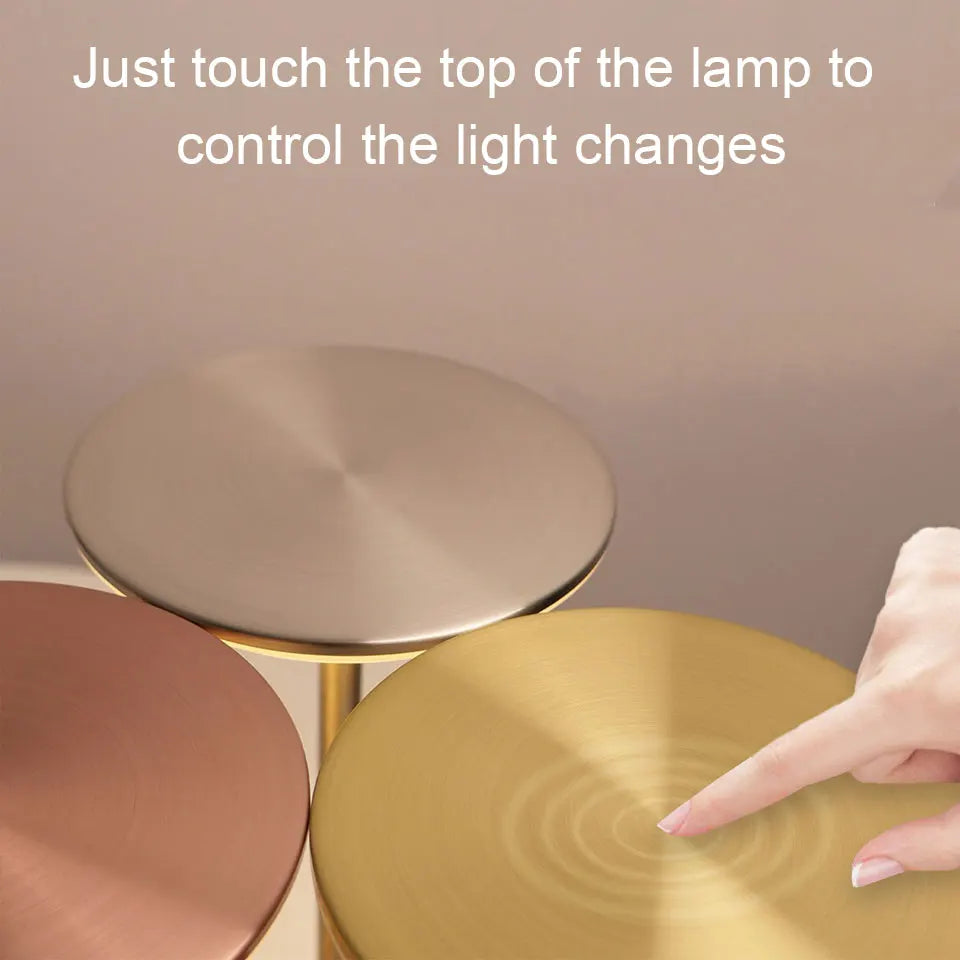 AuraTouch Wireless LED Table Light — Soft Night Glow for Hotels, Restaurants & Homes