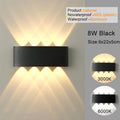 GlowLine Up‑Down LED Wall Lamp — Sleek Modern Lighting for Home Decor