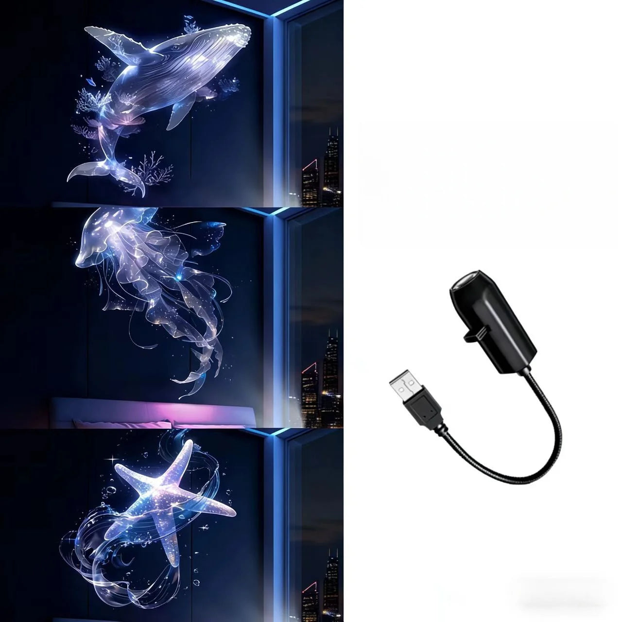 NOVAVIBE DREAM SCAPE PROJECTOR ADJUSTABLE NIGHT LIGHT FOT KIDES  NURSERY