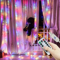 Magical 8‑Mode LED Curtain Lights — Christmas, Weddings & Party Decor (3M/6M USB)