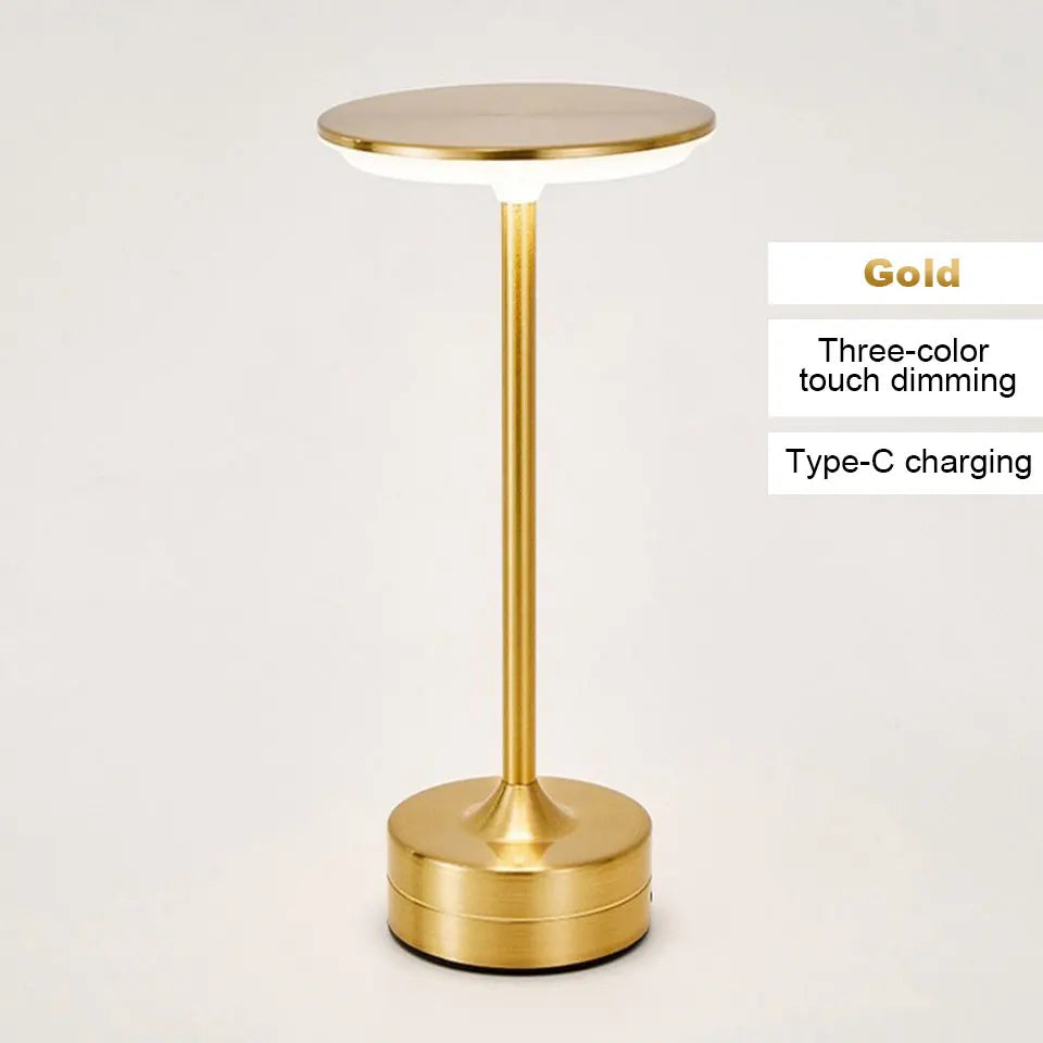 AuraTouch Wireless LED Table Light — Soft Night Glow for Hotels, Restaurants & Homes