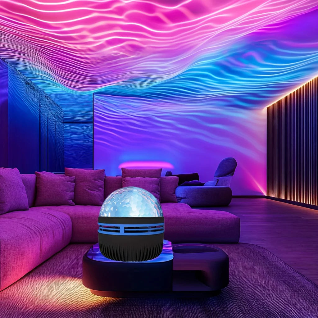 GALAXY PROJECTOR LIGHT  STAR NIGHT LED LAMP WHITH REMOTE RGB PREFECT FOR BEDROOM AND GIFTS