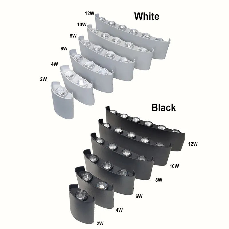 GlowLine Up‑Down LED Wall Lamp — Sleek Modern Lighting for Home Decor